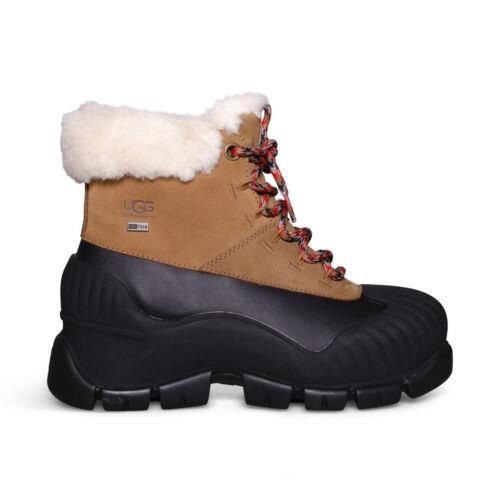 Ugg Adiroam Hiker Chestnut Leather Waterproof Snow Women`s Boots Size US 7.5