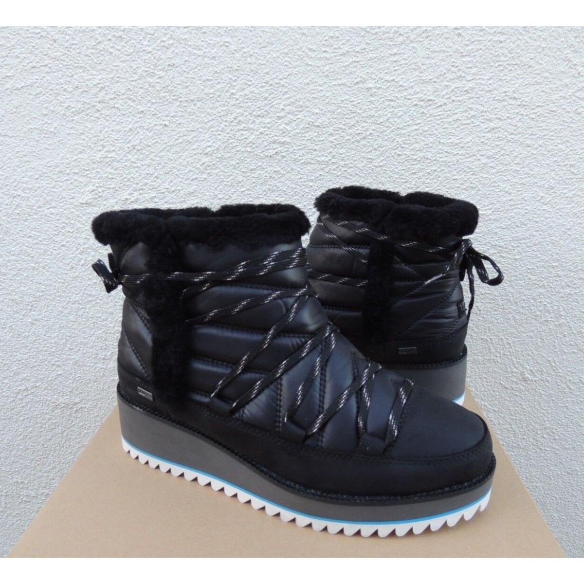 Ugg Cayden Black Waterproof Suede/ Nylon Winter Boots Women US 9/ Eur 40