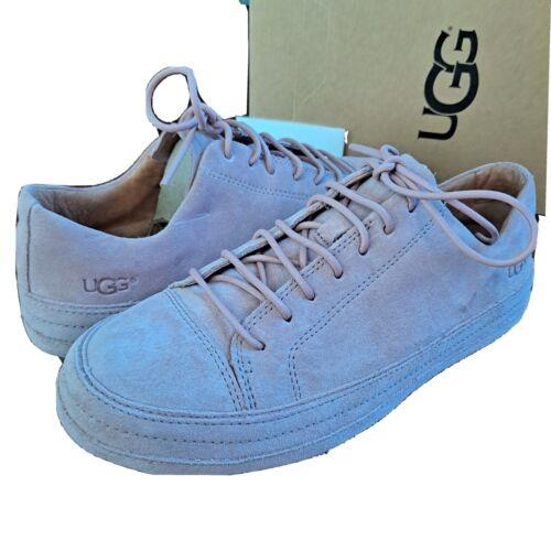 Ugg Blake Women`s Lace-up Leather Suede Sneaker Dusk Blush Pink 8