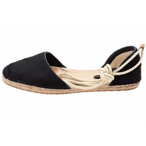 Ugg Australia Libby Calf Hair D`orsay Espadrille Flat 6 Black