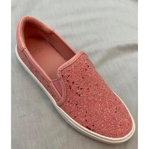 Ugg Jass Chunky Glitter Pink Womens Fashion Sneakers 7.5 Slip on