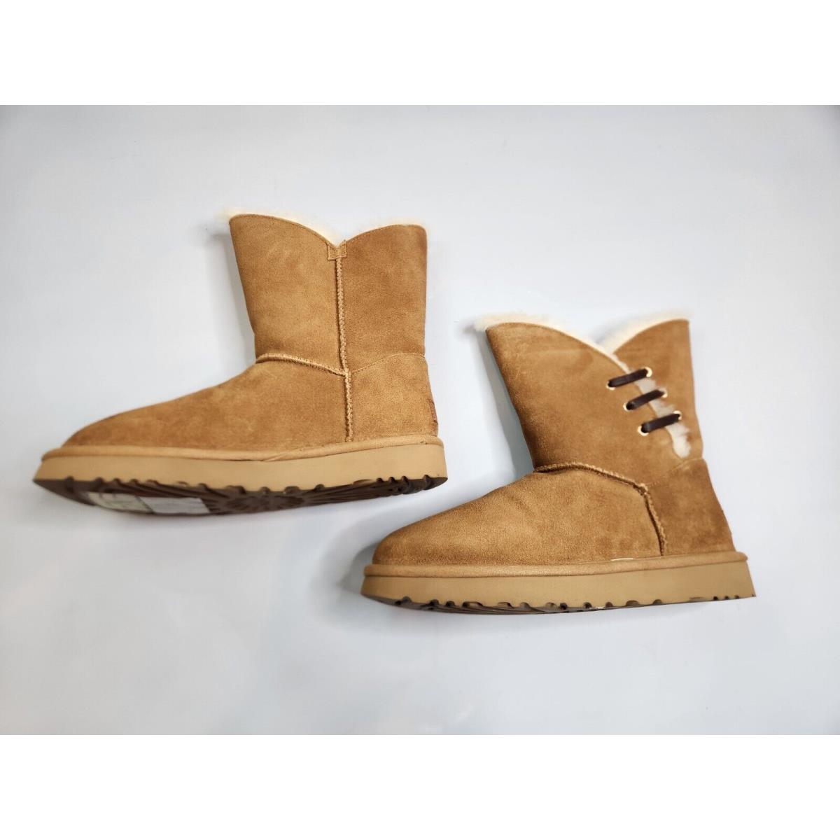 Ugg Constantine w Three Laces Chestnut Suede Boot S/n 1018629 US9 EU40