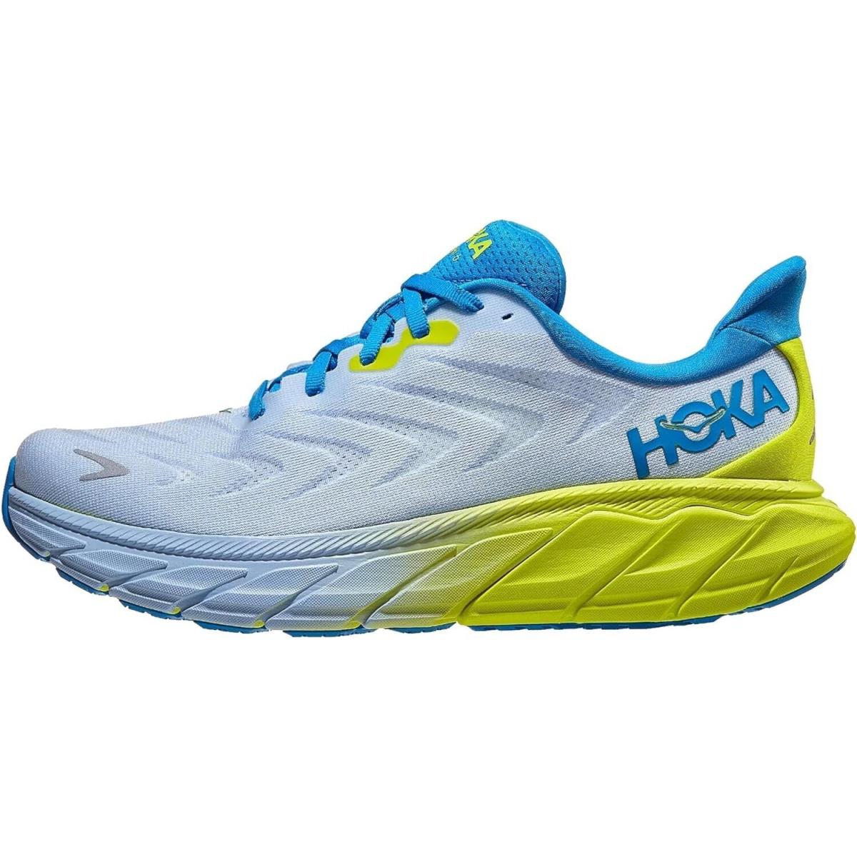 Hoka One One Men`s Low-top Sneakers US 8 Ice Water/Evening Primrose