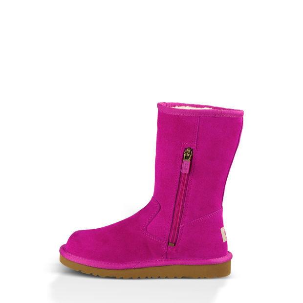 Ugg Australia Girl`s K Lil Sunshine Boots Size 4 - purple