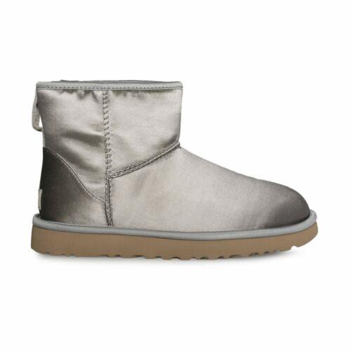 Ugg Classic Mini Satin Elephant Shearling Lined Fashion Women`s Boots Size US 7