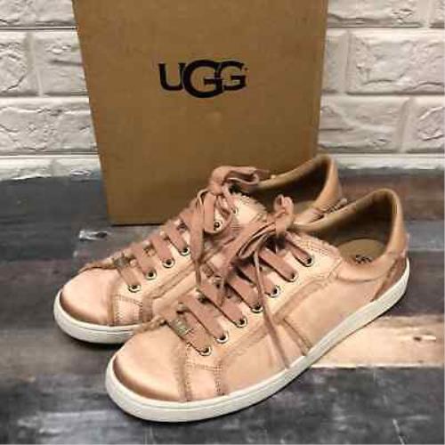 Ugg Evangeline Suntan Sneakers Blush Pink Women s Size 11