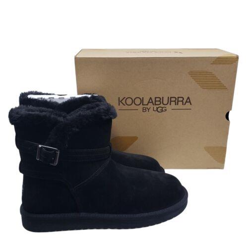 Koolaburra by Ugg Delene Mini Boots Winter 1121503 Black Womens Size 10 Medium