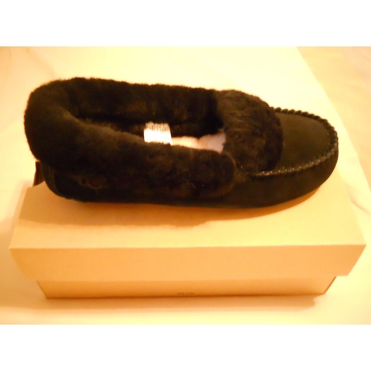 Ugg Dakota Spill Seam Slippers 6 Black