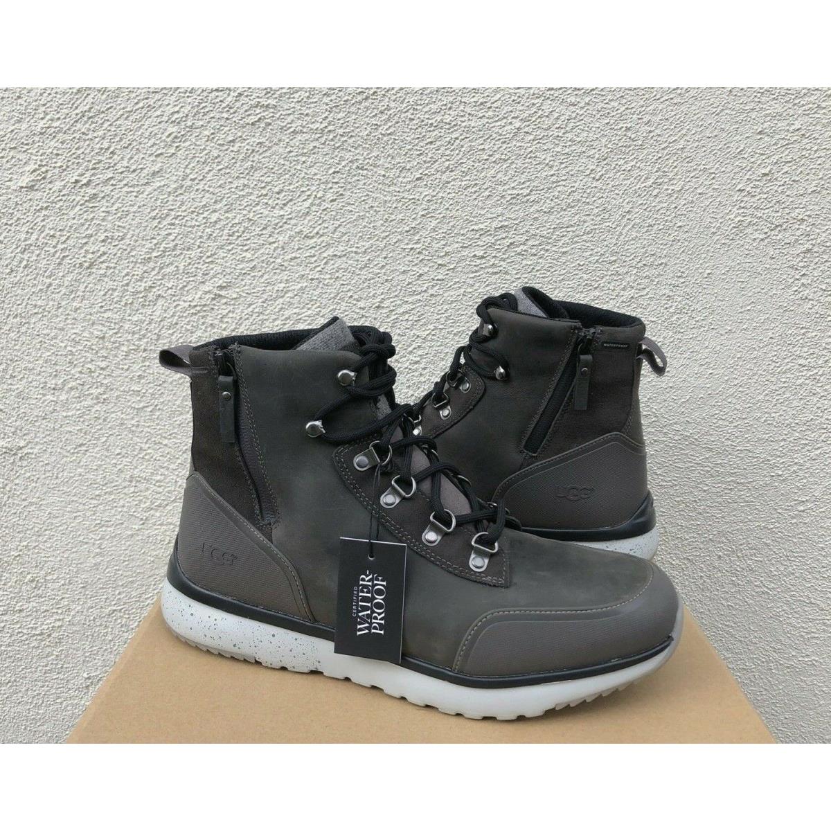 Ugg Caulder Dark Grey Waterproof Leather/ Snow Hiker Boots US 13/ Eur 46