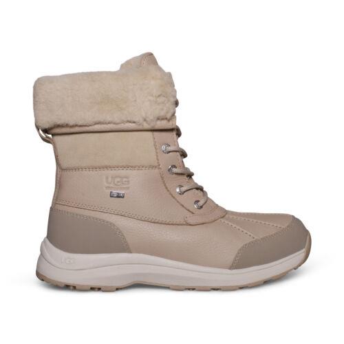 Ugg Adirondack Iii Mustard Seed Leather Waterproof Snow Womens Boots Size US 10
