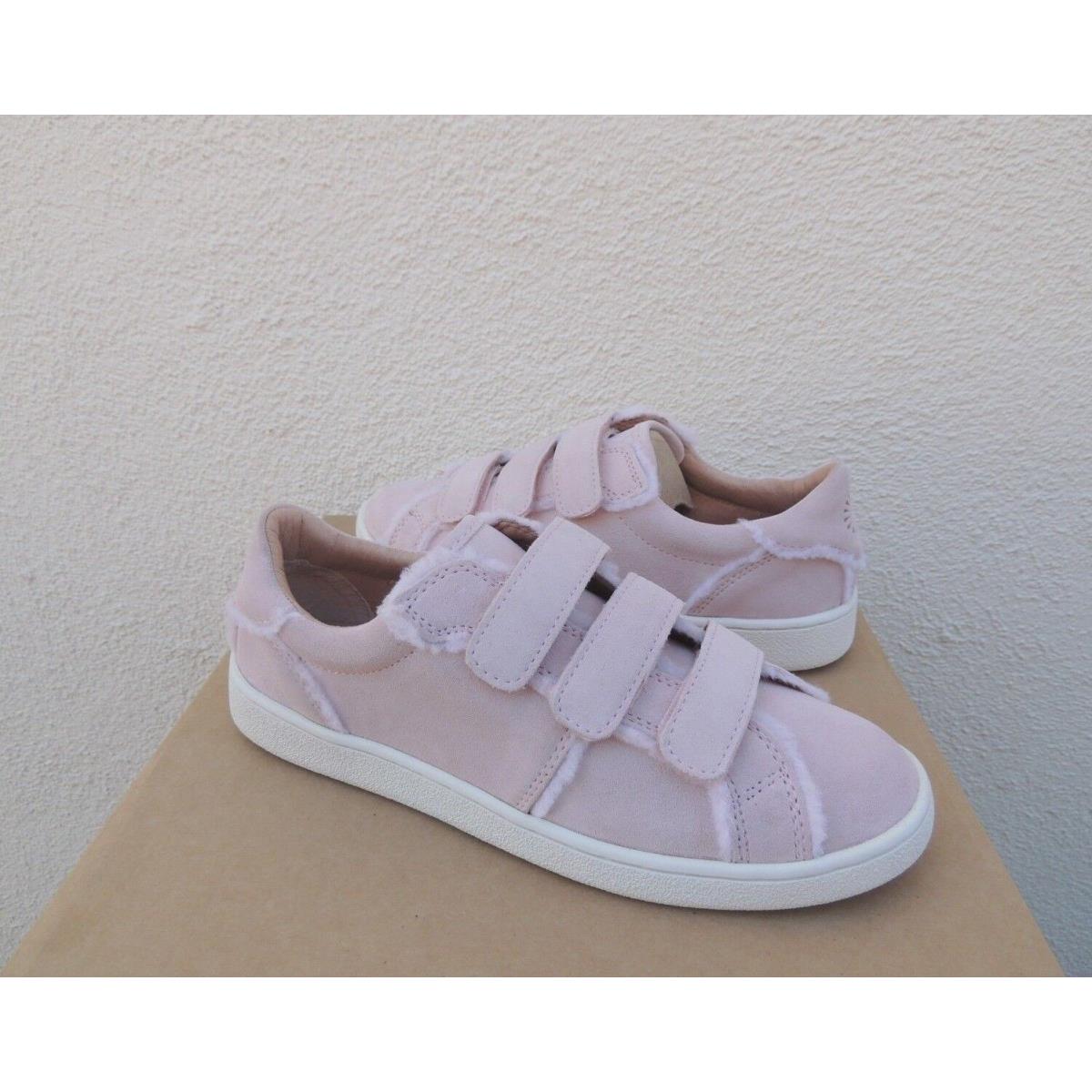 Ugg Pink Alix Spill Seam Suede Fashion Sneakers Women US 9/ Eur 40