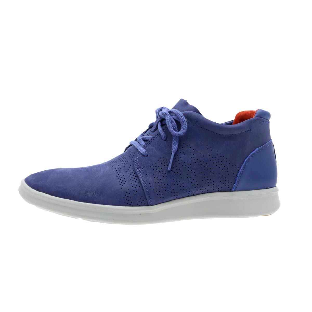 Ugg Larken Chukka Blue Sneaker Men`s N2566 Size 12 - Blue