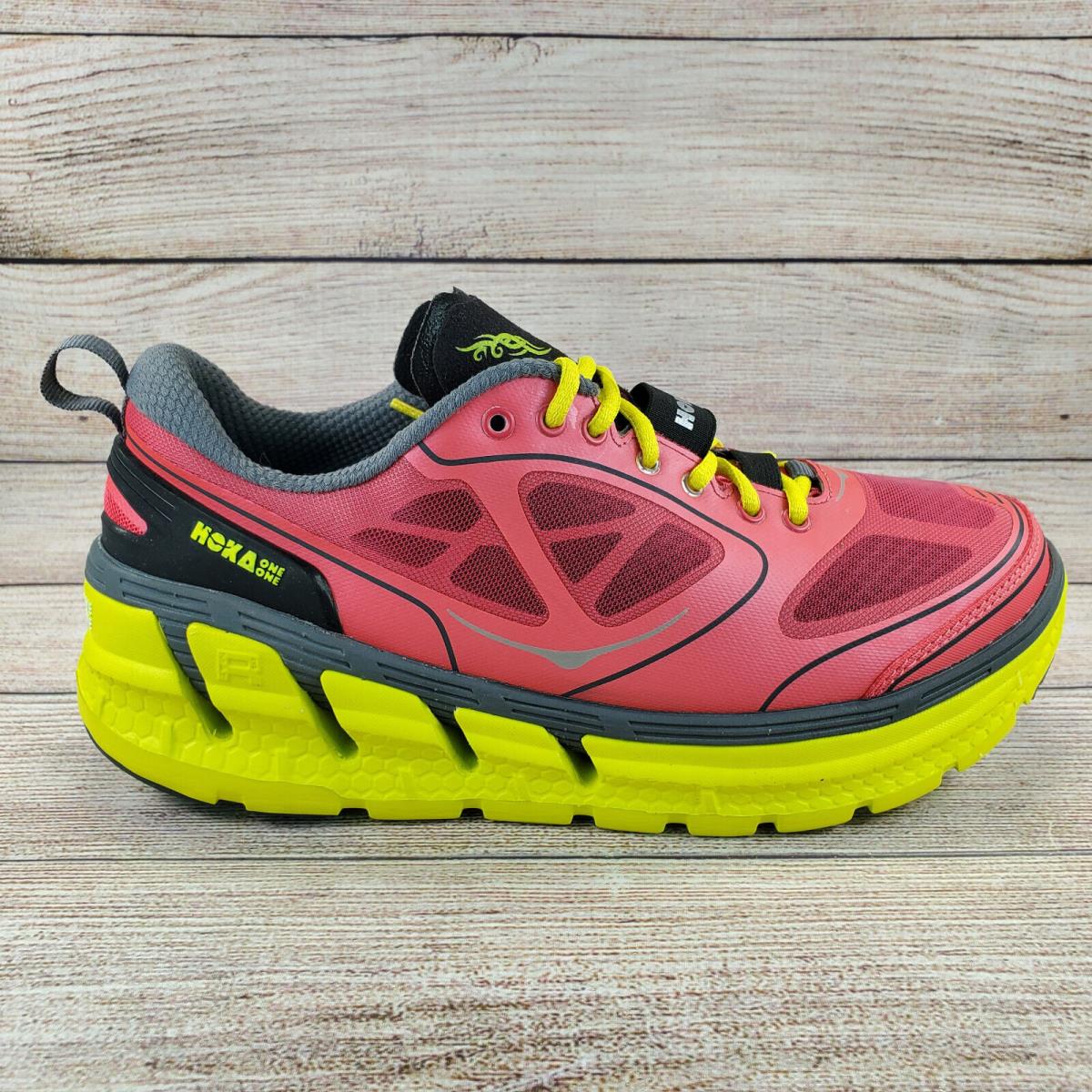 Hoka One One Conquest Paradise Pink Women`s Size 8