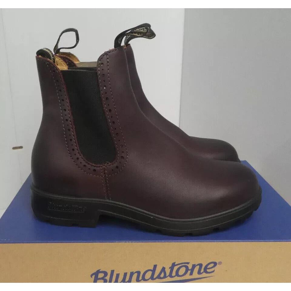 Blundstone 1352 Elastic Sided Boot Lined Shiraz Size M 8.5 / W 10.5