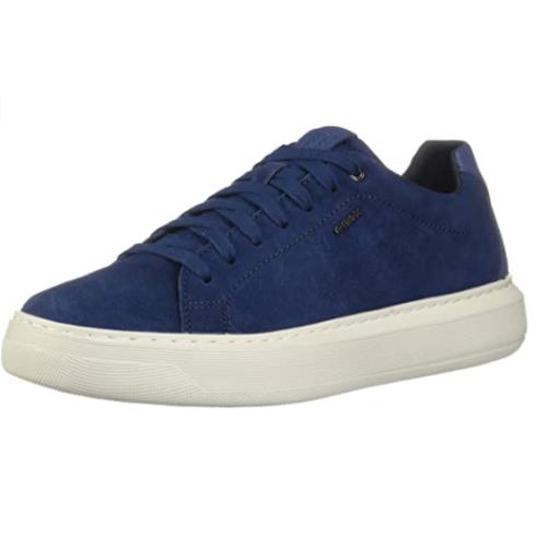 Geox Men`s U Deiven B Low Top Sneakers Blue Jeans