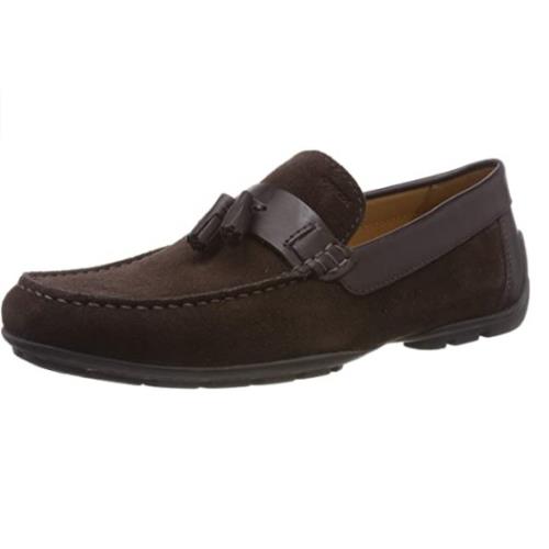 Geox Men`s U Moner A Driving Moccasin Loafers Color Options Coffee