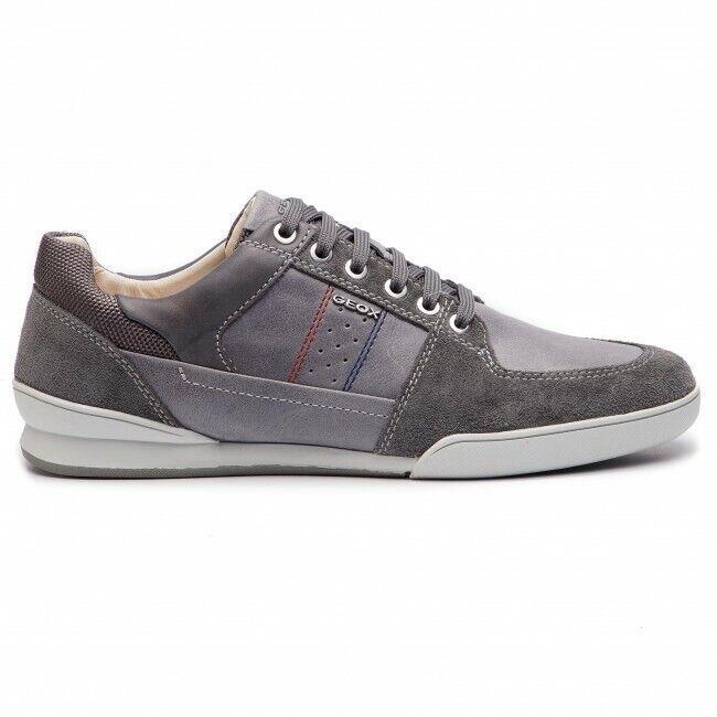 Geox Men`s Kristof Grey/dk Grey Sneakers U920EB_0CL22_C0001