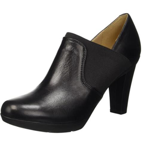Geox Women`s D Inspiration B Heeled Ankle Boots Nappa Black