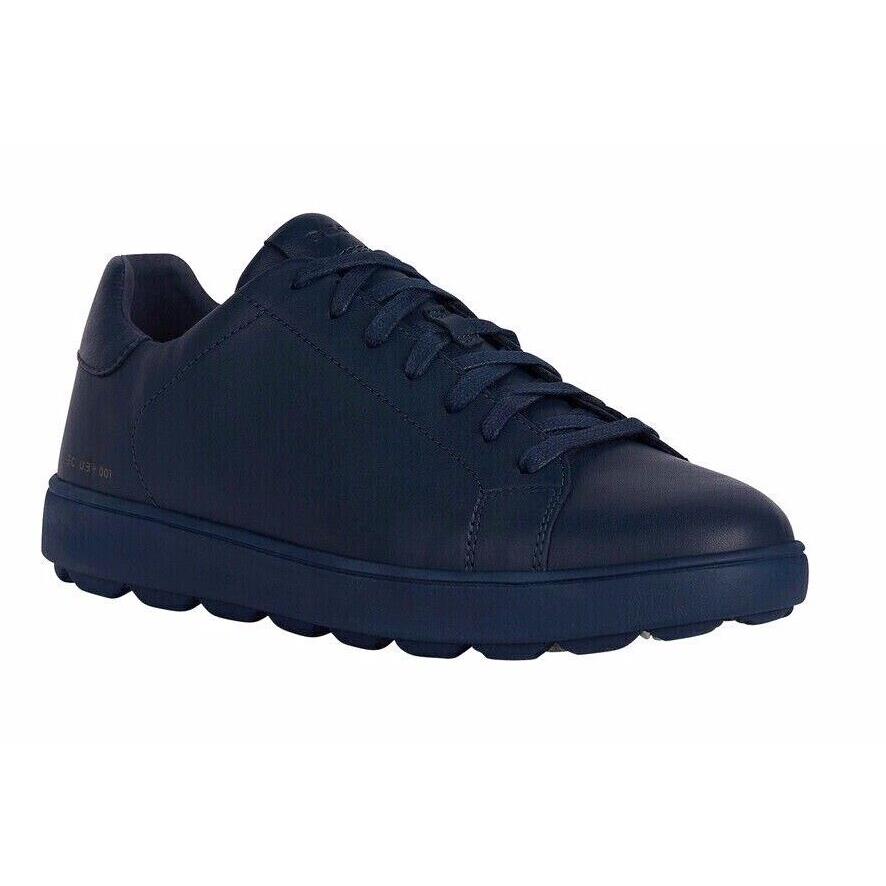 Geox Spherica Ecub-1 Men`s Navy Low Cut Sneakers U52D7B01122C0820