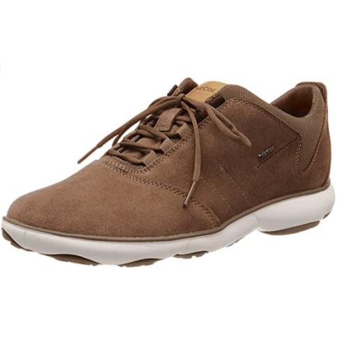 Geox Men`s U Nebula C Low Top Sneakers Chocolate