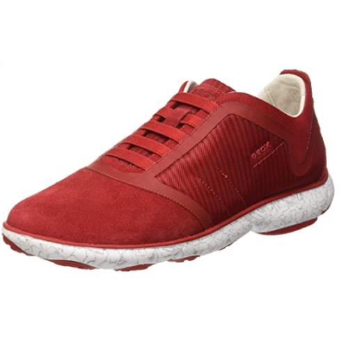 Geox Men`s U Nebula 10 Slip On Walking Sneakers Color Options Red