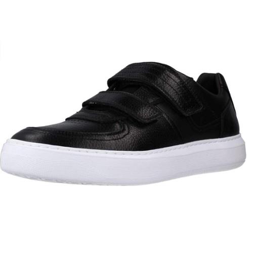 Geox Men`s U Deiven A Low Top Sneakers Color Options Black/White