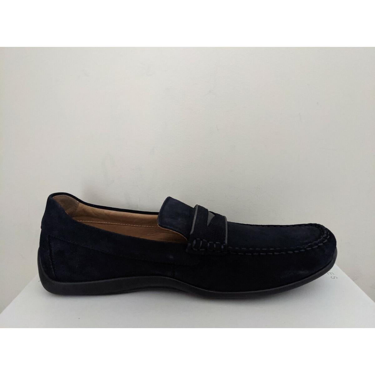 Geox Respira Men`s U Xense A Suede Driving Moc Loafer Size 12.5