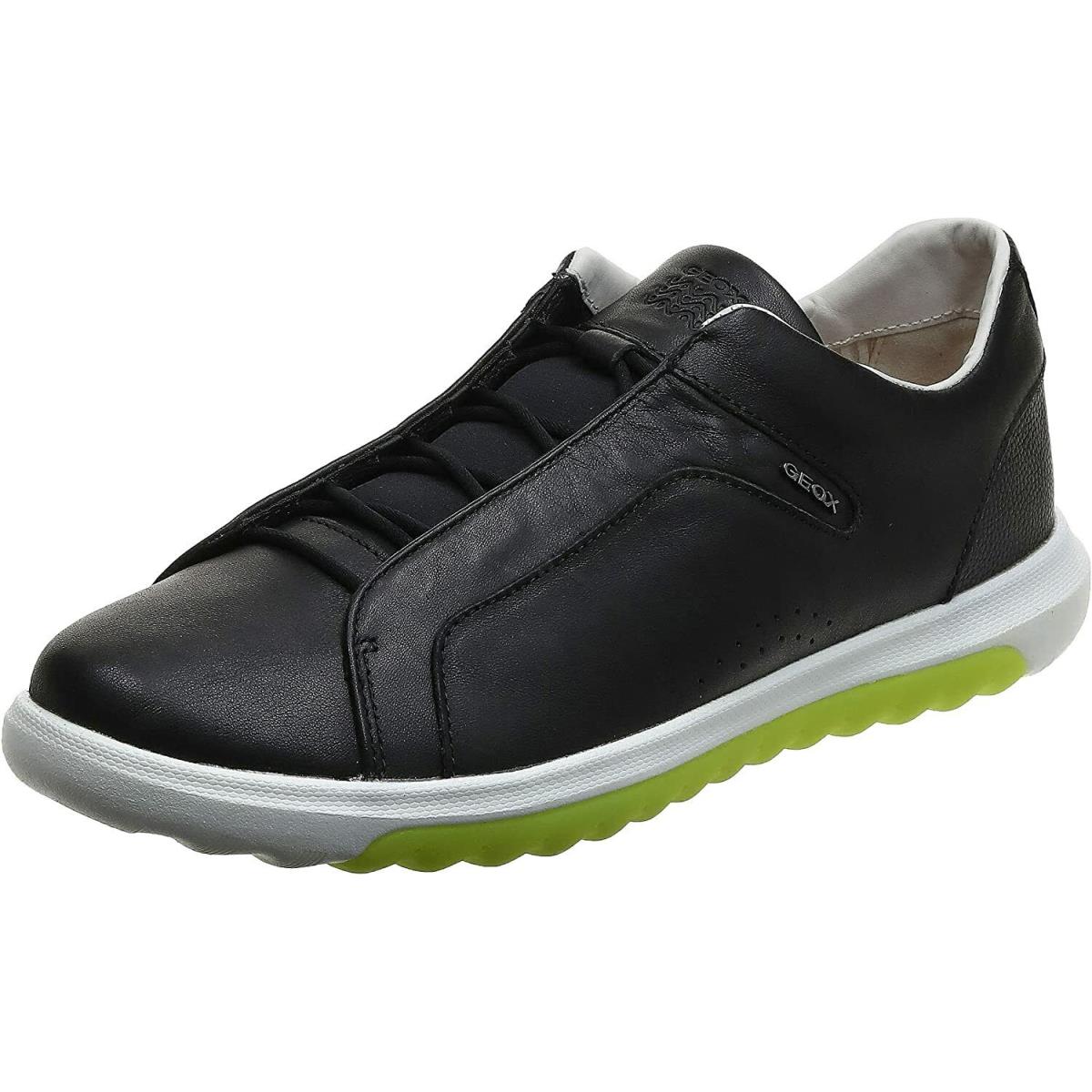 Mens Geox U Nexside A Fashion Sneakers - Black Nappa Size 11 US/44 Eur