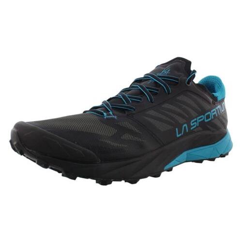 La Sportiva Men`s Kaptiva Trail Running Shoe Carbon/tropic Blue Size 6 M US