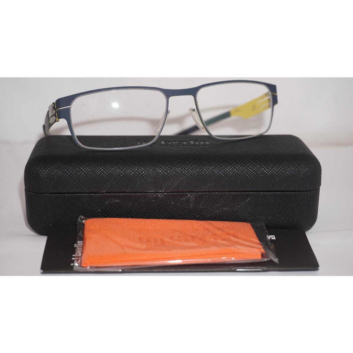 IC Berlin Eyeglasses Rast Marine Blue 51 18 145