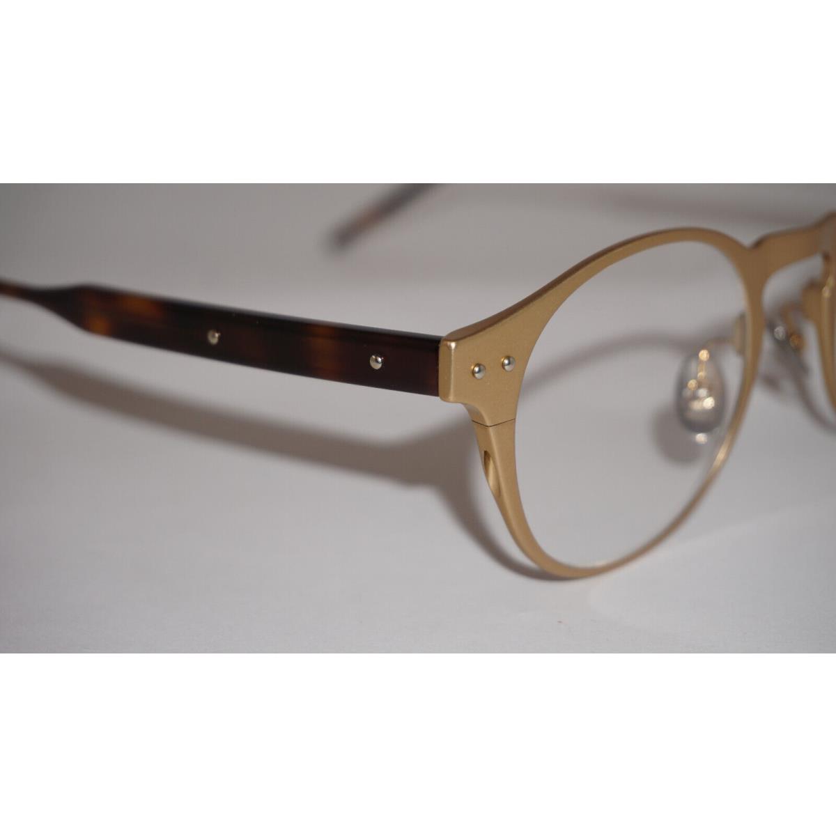 Bottega Veneta Eyeglasses Round Gold Havana BV0180O 003 48 23 150