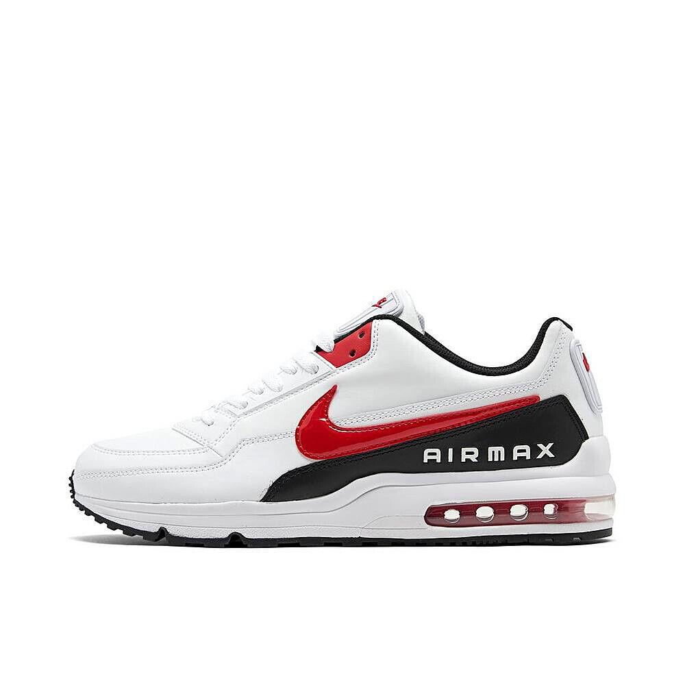 Men`s Nike Air Max Ltd 3 White/university Red-black BV1171 100 - White/University Red-Black