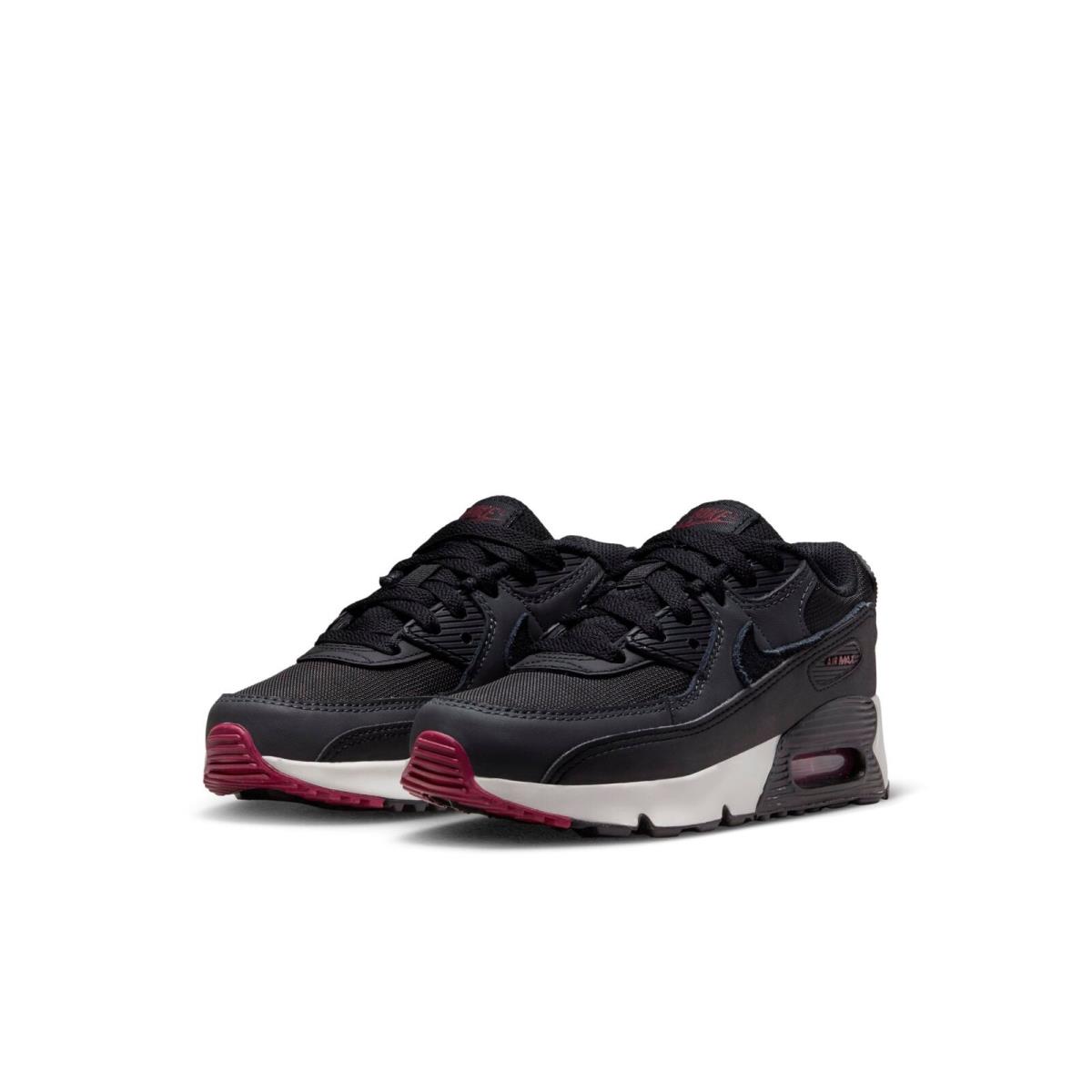 CD6867-022 Preschool Nike Air Max 90 Ltr `anthracite Team Red PS ` - Anthracite/Black-Team Red-Summit White