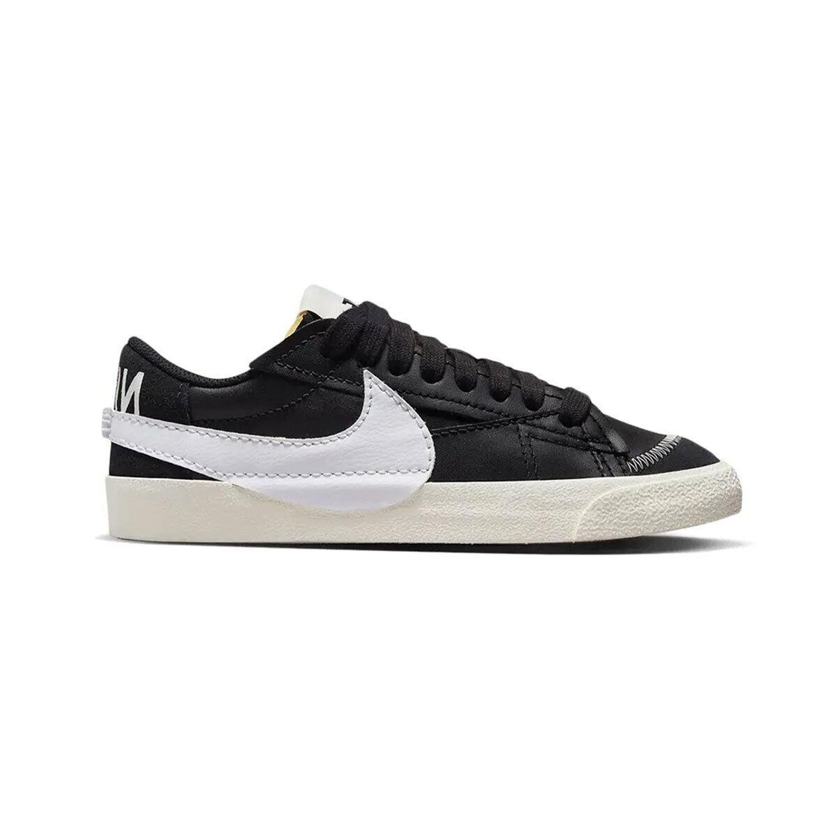 Nike Women`s Blazer Low 77 Jumbo FD9858-001 Black/white SZ 4-15 - Black/White