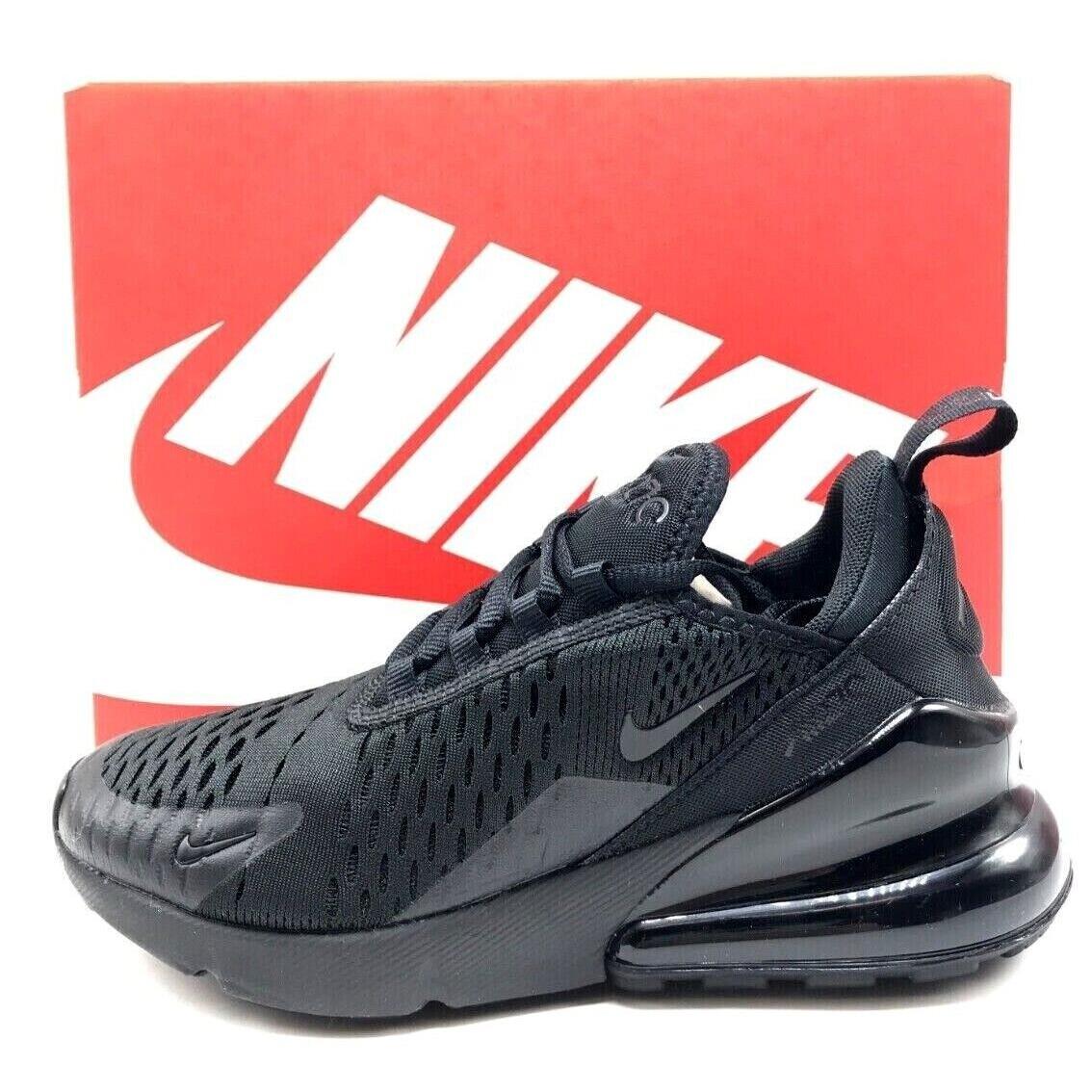 Youth Grade-school Nike Air Max 270 GS Black/black BQ5776 001 - Black