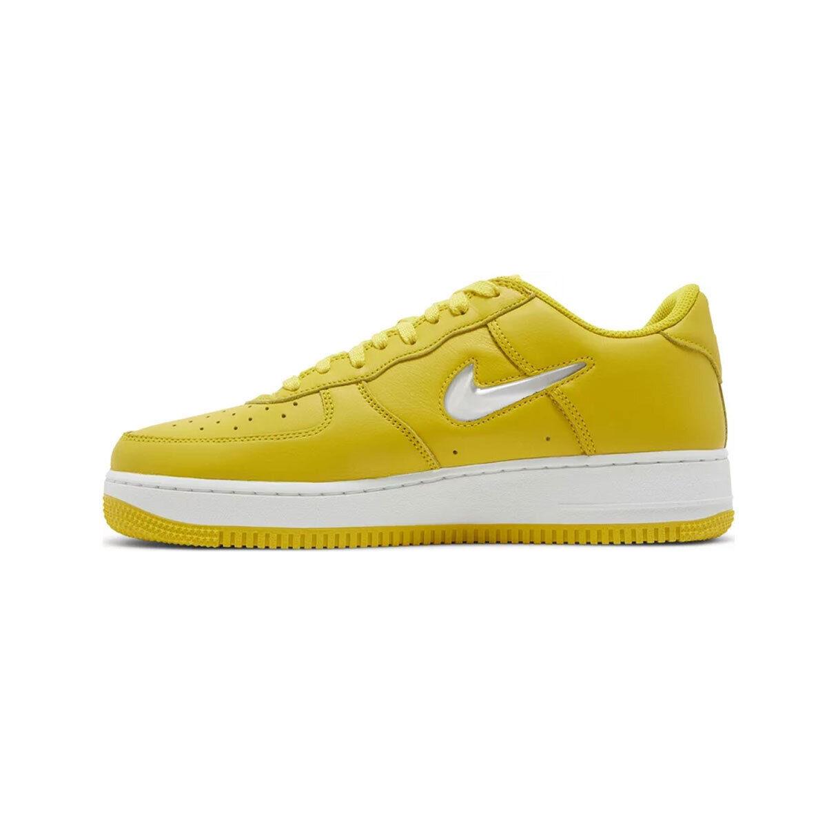 Nike Air Force 1 Low Retro Men`s FJ1044-700 Speed Yellow/summit White SZ 5-15 - Speed Yellow/Summit White