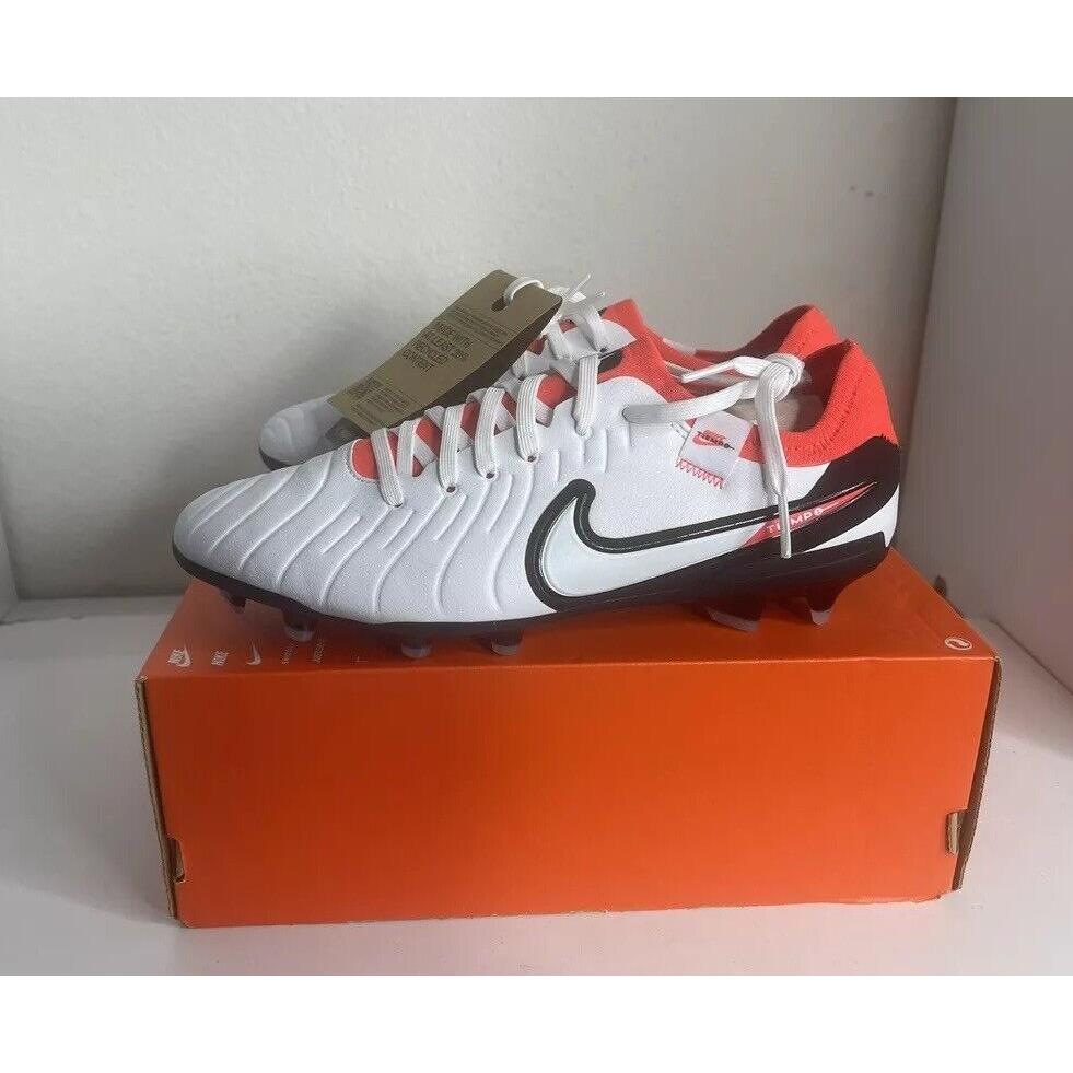 Nike Tiempo Legend 10 Pro FG White Soccer Cleat Size 7 Mens 8.5 Wmns DV4333-100