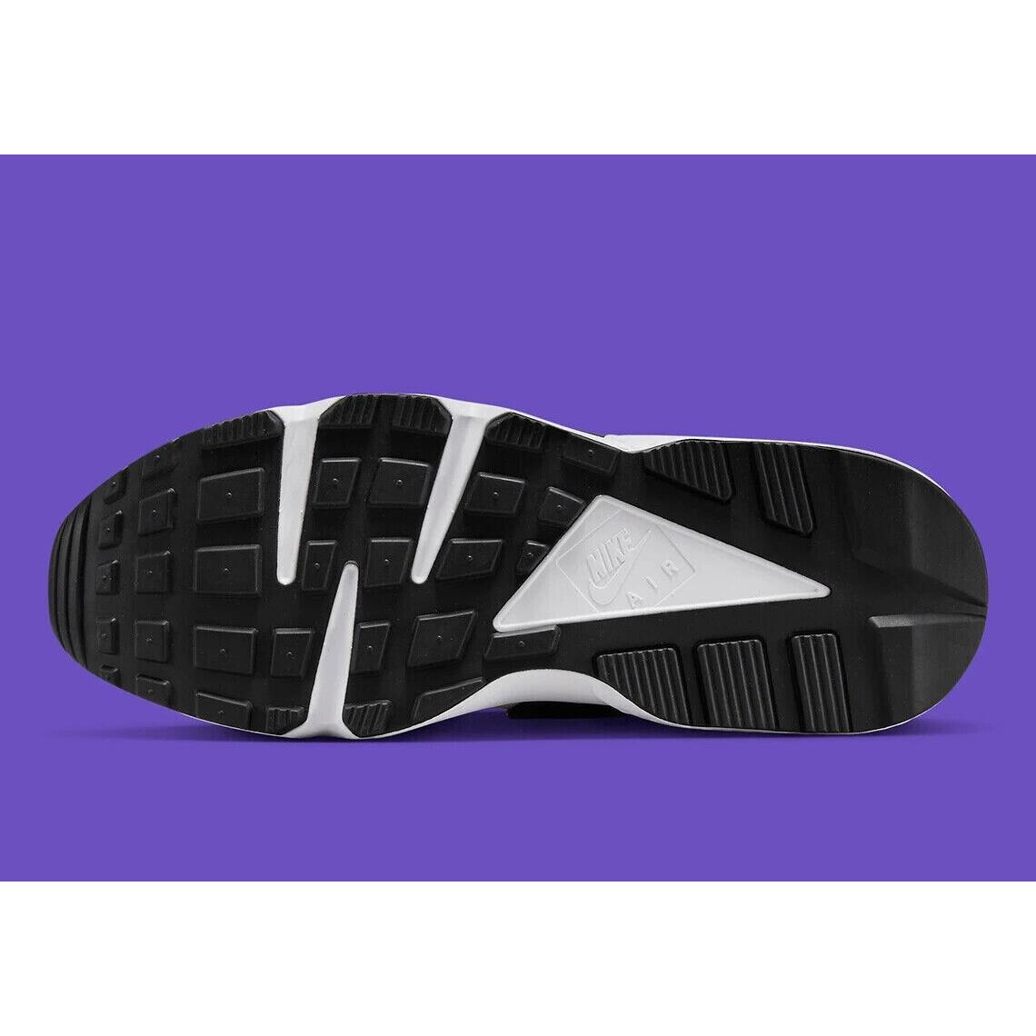 Men's Nike Air cheapest Huarache White/Black-Hyper Grape DD1068-108 Size 11