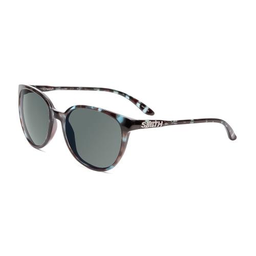 Smith Cheetah Ladies Polarized Sunglass 4 Option Cateye Sky Tortoise Marble 54mm Smoke Grey Polar