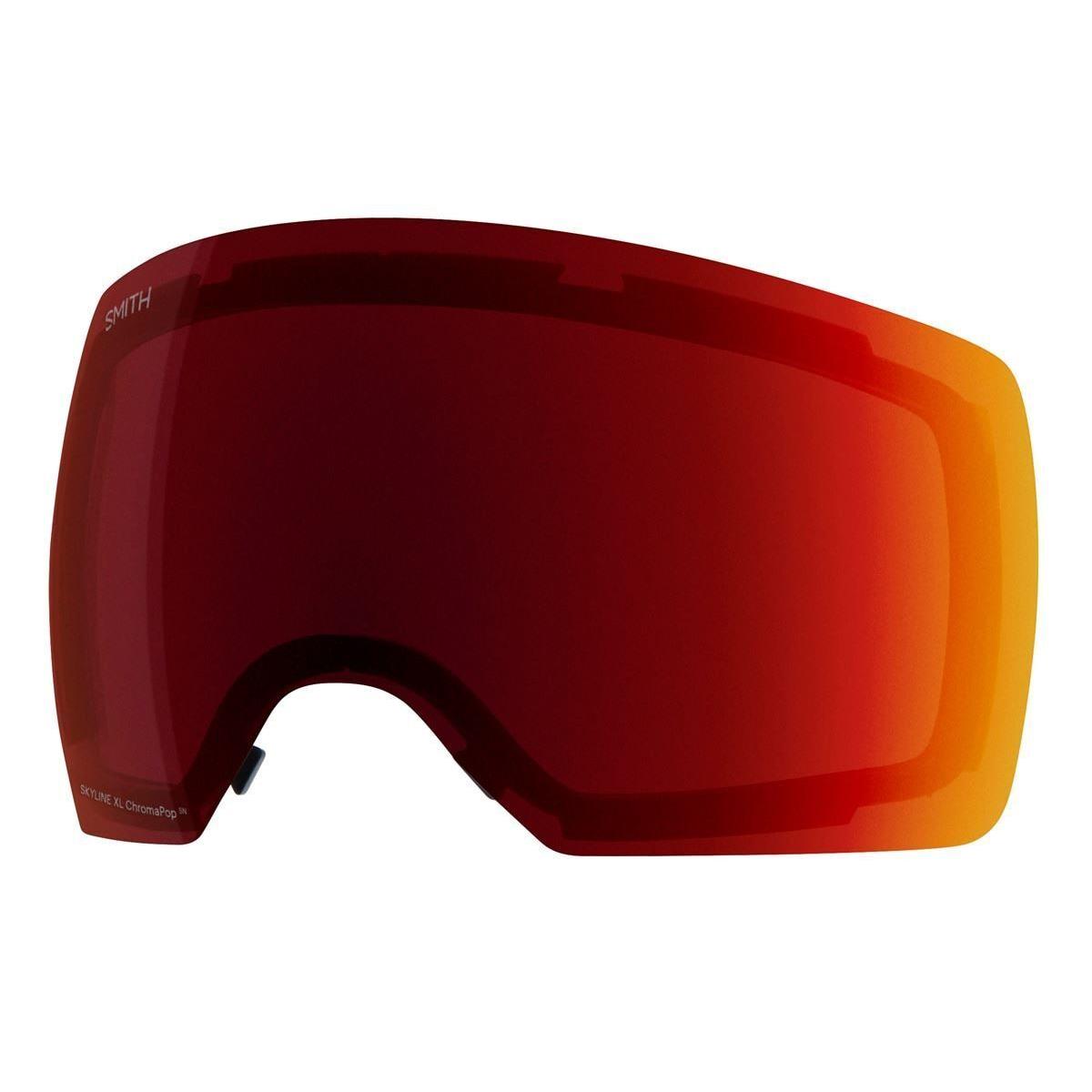 Smith Skyline XL Replacement Lenses Chromapop Chromapop Sun Red Mirror