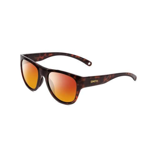 Smith Rockaway Cateye 52mm Polarized Sunglasses in Tortoise Brown Gold 4 Options Red Mirror Polar