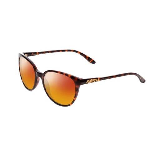 Smith Cheetah Lady Polarized Sunglasses 4 Options Round Tortoise Brown Gold 54mm Red Mirror Polar