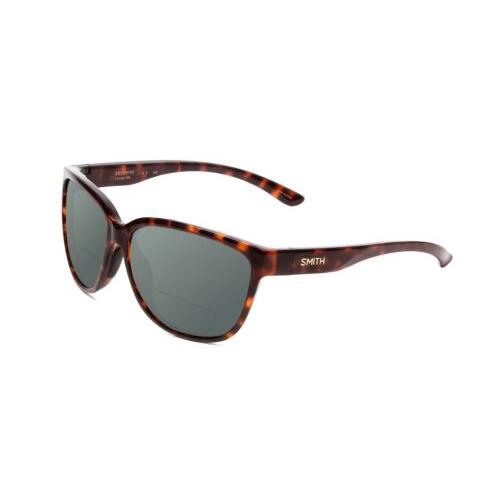 Smith Monterey Women Cateye Polarized Bi-focal Sunglasses in Tortoise Brown 58mm Grey