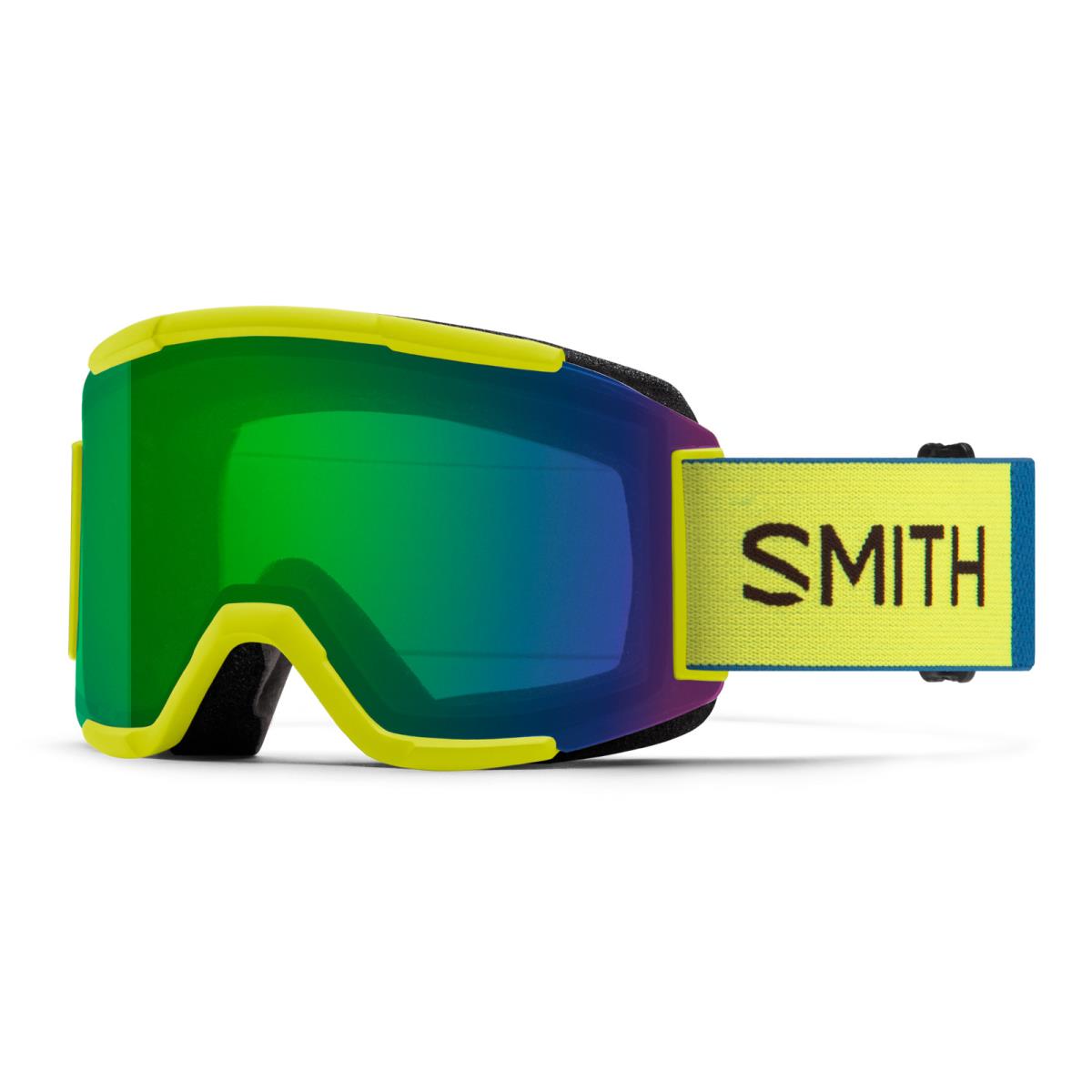 Smith Men`s Women`s Squad Ski Snowboard Snowmobile Goggle Chromapop Mirror Lens