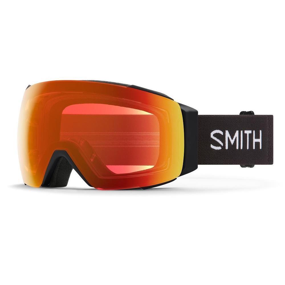 Smith IO Mag Goggles 2 Chromapop Magnetic Lenses Black - Chromapop Everyday Red Mirror