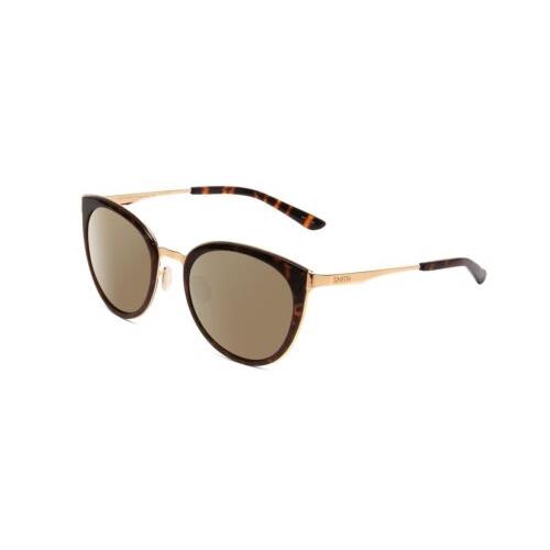 Smith Somerset Women Cateye Polarized Sunglasses in Tortoise Rose 53mm 4 Options Amber Brown Polar