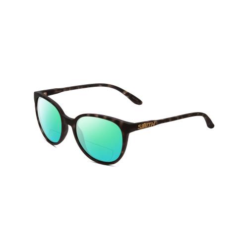 Smith Cheetah Lady Polarized Bi-focal Sunglasses Cateye Tortoise 54mm 41 Options Green Mirror