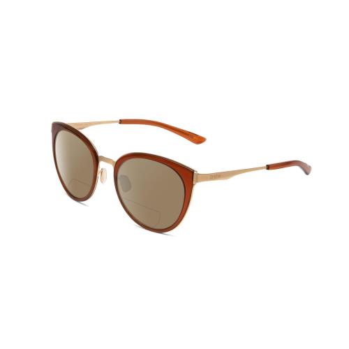 Smith Somerset Women Cateye Polarized Bi-focal Sunglasses Amber 53 mm 41 Options Brown