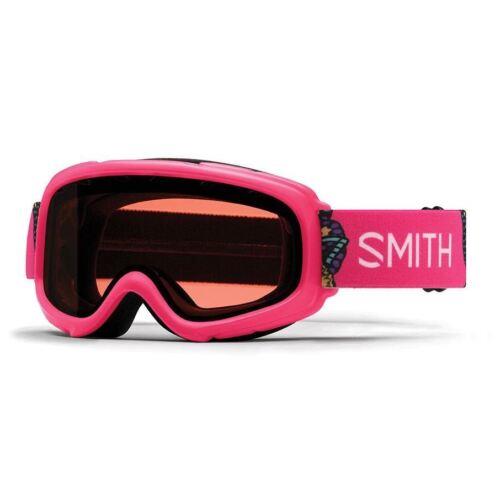 Smith Gambler Junior Snow Goggles Authorized Smith Dealer Crazy Pink Butterflies