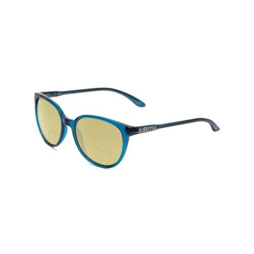 Smith Cheetah Women Cateye Polarized Bi-focal Sunglasses in Blue 54mm 41 Options Yellow